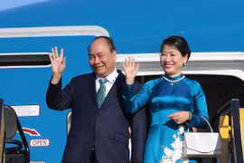 越南政府总理阮春福抵达维也纳开始对奥地利进行正式访问
