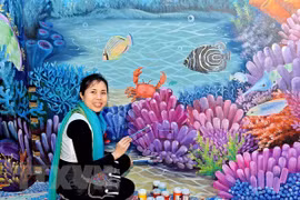 越南画家荣获国际设计大奖赛银牌