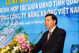 广宁省与越南航空总公司签署战略合作协议