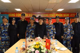 2018年第一次越中海警北部湾共同渔区联合检查圆满落幕