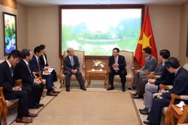 政府副总理王廷惠会见三菱集团执行副总裁