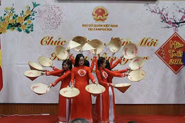 2018年迎春招待会在柬隆重举行