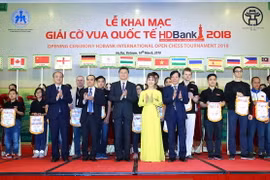 2018年HDBank国际象棋比赛吸引271名选手参加