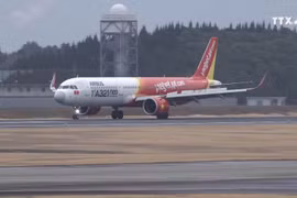 越捷航空公司飞往日本的5条新航线开通