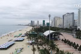 新冠肺炎疫情使岘港市旅游景点暗淡