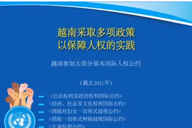 图表新闻：越南采取多项政策以保障人权的实践