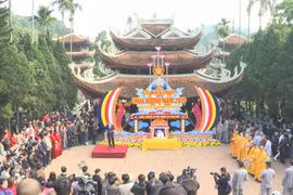 热闹非凡的香迹寺庙会正式开庙
