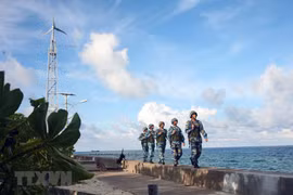 组图：长沙群岛解放45年后 如磐石屹立在风口浪尖