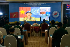 加强越南维和力量的防疫能力