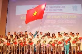 越南参加伦敦奥运会体育代表团举行出征仪式 