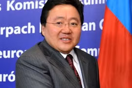 蒙古国总统查希亚·额勒贝格道尔吉
