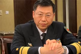 中国人民解放军总参谋部作战局副局长阚立奎海军少将（图片来源：越南人民军队报）