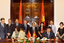 双方签署了越南—摩洛哥委员会第二次会议备忘录