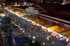 越南胡志明市槟城夜市