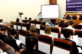 老挝第35届东盟议会联盟大会国家指导委员会举行国际新闻发布会