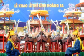 2014年“黄沙兵替身祭礼”场景
