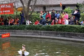 即将在癸巳春节联欢会演出的水上木偶戏