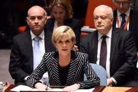 澳大利亚外长毕晓普（ Julie Bishop ）