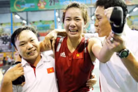 第17届亚运会：越南两位女拳击运动员同获铜牌