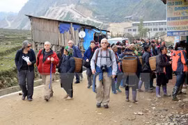 赴沙巴旅游的外国游客