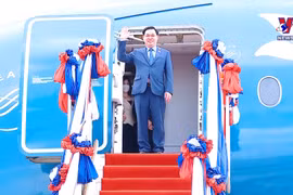 越南国会主席王廷惠对老挝进行正式访问