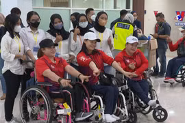 越南残疾人体育代表团对东南亚残疾人运动会充满信心
