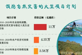 图表新闻：预防自然灾害的大型项目计划