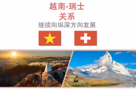图表新闻：越南-瑞士关系继续向纵深方向发展