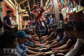 组图：高平省瑶族同胞的度戒礼