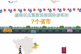 互动图表：越南试点重新迎接国际游客的7个省市
