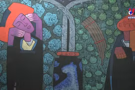 江南画家令人印象深刻的木雕画展