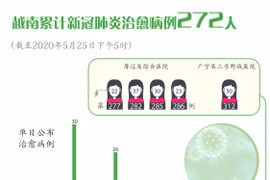 图表新闻：越南累计新冠肺炎治愈病例272人 