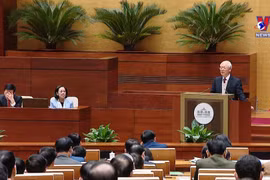 越共中央总书记主持有关整党建党工作的全国干部会议