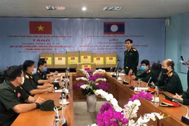 越南国防部派遣专家赴老挝援助新冠肺炎疫情防控工作