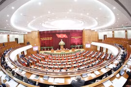 喜迎越共十三大：越共十二大十四中全会第二个工作日