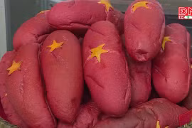 岘港市充满人情味的“爱国面包”