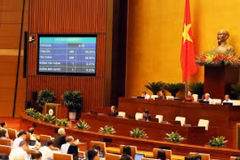 越南第十四届国会第九次会议通过批准加入ILO第105号公约的决议