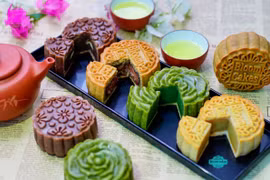 越南特色月饼走出国门 征服食客的味蕾