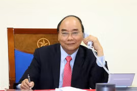 越南政府总理阮春福与捷克总理安德烈·巴比什就新冠肺炎疫情防控合作举行电话会谈