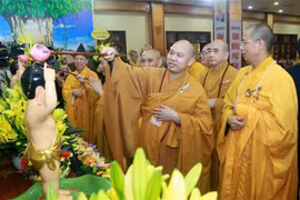 越南佛教协会隆重举行佛历2564年佛诞节浴佛大典