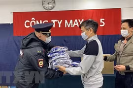 旅俄越南企业助力当地政府抗击新冠肺炎疫情