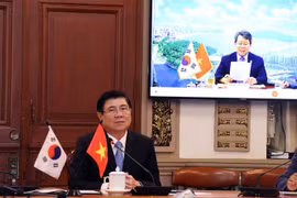 胡志明市与韩国釜山成立跨行业在线合作小组