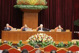 越共十二届中央委员会第十二次全体会议公报（第一号）