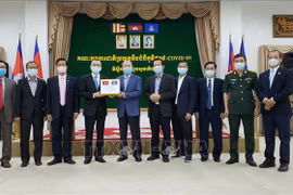 柬埔寨感谢越南政府和人民支援防疫物资 