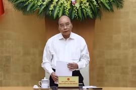 阮春福总理主持召开政府立法工作专题会议