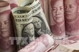 5月6日越盾对美元汇率中间价下调8越盾