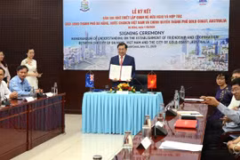  岘港市与澳大利亚黄金海岸市建立友好合作关系