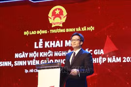 武德儋出席2020年越南学生和大学生国家创业节