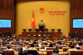 越南第十四届国会第十次会议进入最后一天议程