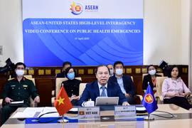 东盟与美国就携手防控新冠肺炎疫情达成共识
